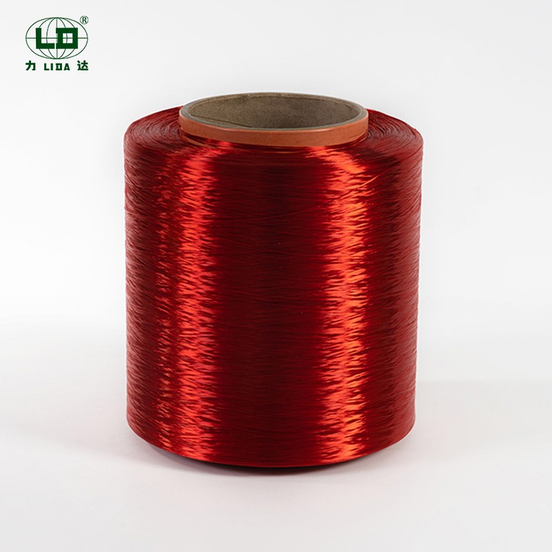 Ƙarƙashin Ƙarƙashin Ƙarƙashin Ƙarfafa Semi Dull Polyester Filament Yarn